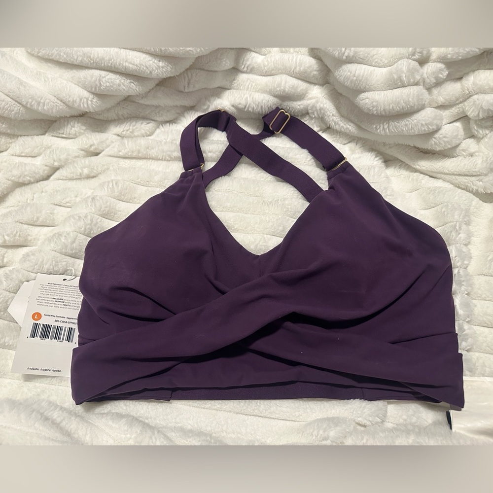 Buffbunny Candywrap Sports Bra - Purple